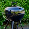 Угольный гриль SnS Kettle Black Edition, с корзиной SnS, 57 см, черный