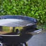 Угольный гриль SnS Kettle Black Edition, с корзиной SnS, 57 см, черный