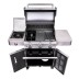 Газовый гриль Char-Broil Платинум 3400с (Platinum 3400 S), нерж. сталь