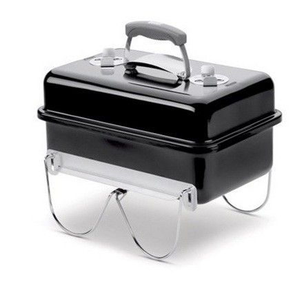 Угольный гриль Weber Go Anywhere, портативный, чёрный в Новосибирске