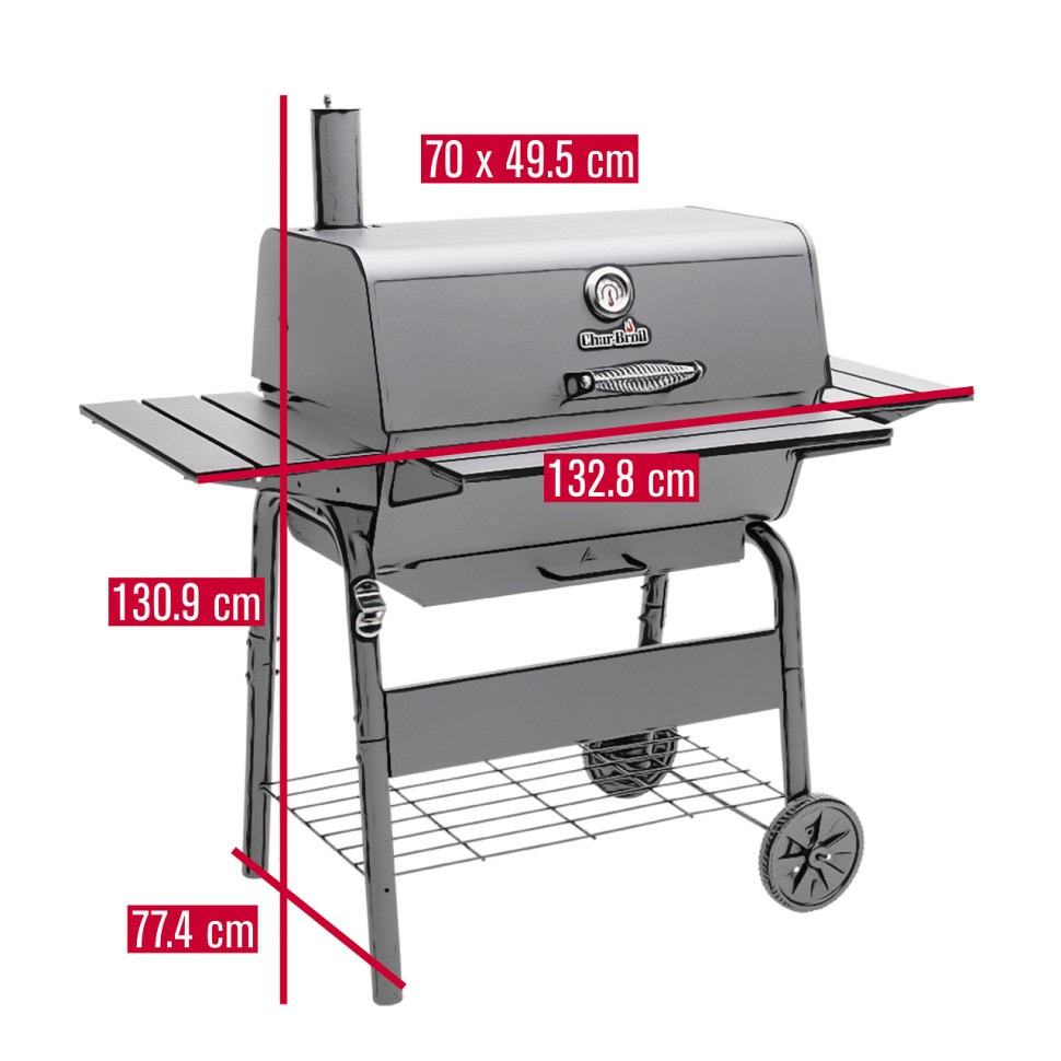 Угольный гриль Char-Broil Charcoal L в Новосибирске в Новосибирске