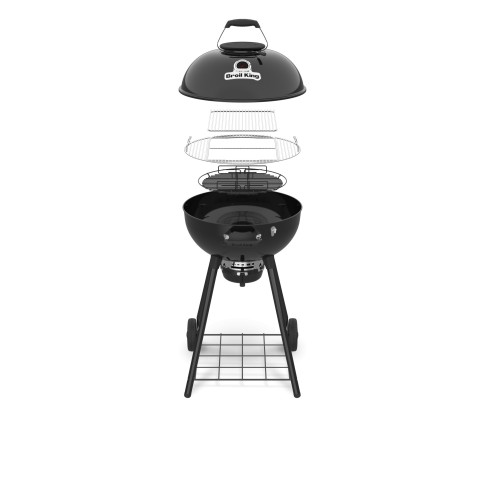 Гриль угольный Броил Кинг Краун Кетл (Broil King CROWN KETTLE 22.5" / 57 BLACK LEG) в Новосибирске